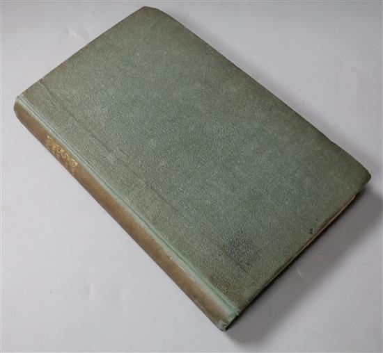 CROYDON: Steinman, George - A History of Croydon, 8vo, green cloth, title page vignette and 8 illustrations within the text,